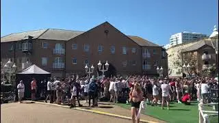 Big Screen brighton Marina Euro's England Vs Croatia