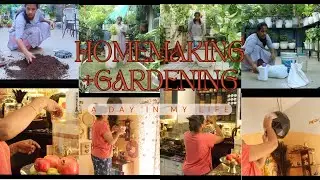 How Do I Manage Garden & Home ||  Garden Deep-cleaning || A Well Spent Day #diml #vlog