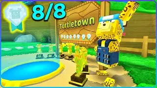 All 8 Diamond Medals in Turtle Town Speedrun Super Bear Adventure Gameplay Walkthrough