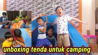 ALE ARSA DAPAT SURPRISE TENDA | Drama pengen kemah pakai tenda || ALE ARSA FAMILY