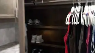 How to RV Closet take 3🤯🤪🥴 #offgridliving #fulltimerver