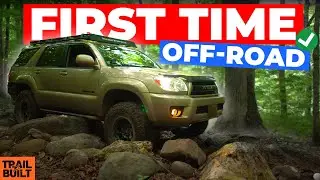 He went off-roading for the first time