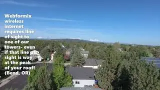 Wireless Internet Service in Bend Oregon with PMP450 3.65 Ghz Connection