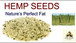 Hemp Seeds - Nature's Perfectly Balanced Fat - Omega 3 & 6