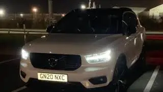 Volvo XC40 Thor&rsquo;s Hammer LED lights