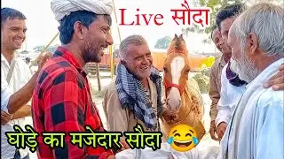 घोड़े का मजेदार Live सौदा | Sarangkheda Horse Festivel 2022 sarangkheda 2022