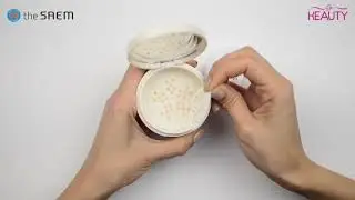 Компактная пудра The Saem Eco Soul Real Fit Powder