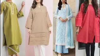 Casual Wear Lawn/Cotton/Linen Dress Designing Ideas || Trendy Dress Designs 2022