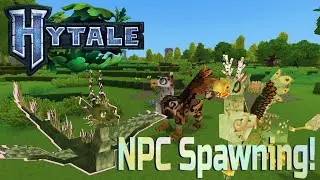 How to Spawn Natural NPCs to Hytale! Tutorial Modding #hytale