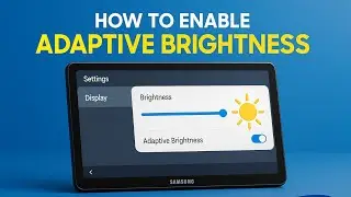 How to Enable Adaptive Brightness on Samsung DeX | Auto Brightness Fix in DeX Mode