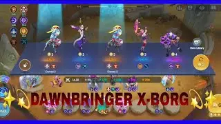 6 DEPENDER ft. DAWNBRINGER X-BORG ✨️💫🦸&zwj;♂️💪✅️💢💫 #magicchessgogo #mlbbhighlights 