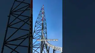 Every NEW for 2024 Cedar Fair Roller Coaster!