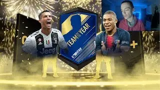 The Best Toty Pack Ever - Luckiest FIFA 19 Pack Opening Reactions Compilation #1