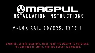 Magpul Instructions - M-LOK Rail Covers, Type 1