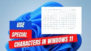 How to Use Special Characters and Accents in Windows 11