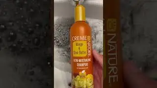 ASMR | Wash My Clip-Ins With Me #asmr #hairvlog #creamofnature