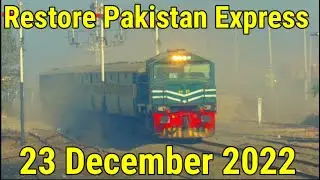 Restore Pakistan Express 23 December! High Speed ZCU-20! Update Pakistan Express And Fareed Express
