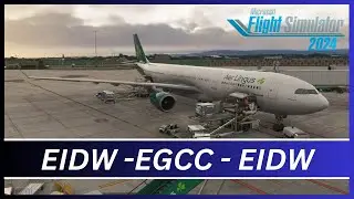 MSFS2024 | Inibuilds A330-300 | Aer Lingus Ops | Dublin To Manchester (Roundtrip)