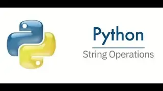 operations on string | string in python | slicing string | replacing string