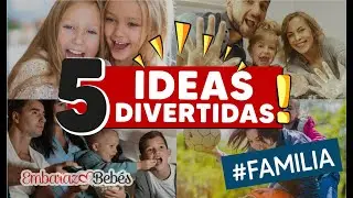 🤩🎉 5 ACTIVIDADES DIVERTIDAS para hacer en FAMILIA