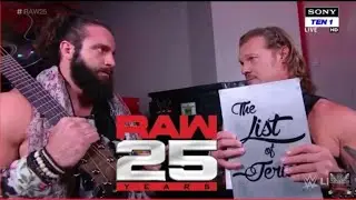 Chris Jericho Added Elias in List Of Jericho(Funny)