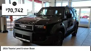 2026 Toyota Land Cruiser Base New 40129