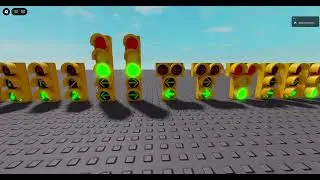 All My Traffic Signals in Roblox Studio.