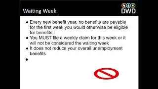 Department of Workforce Development's presentation on Unemployment Insurance