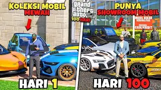 100 Hari di GTA 5 Dari Koleksi Mobil Mewah Sampai Punya Showroom Mobil - GTA 5 MOD