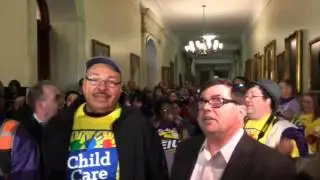 $15 An Hour Wage Protest
