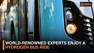 Transforming Public Transportation l World-renowned experts enjoy a hydrogen bus ride 🌿