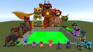 ALL POPPY PLAYTIME CHAPTER 3 VS ALL ZOONOMALY MONSTERS! In Garry's Mod!