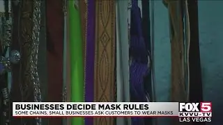Downtown Las Vegas thrift store keeping masks