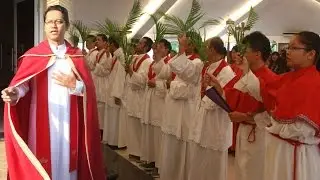 Perayaan Minggu Palma, Paroki St Yohanes Marinus Kenjeran Surabaya