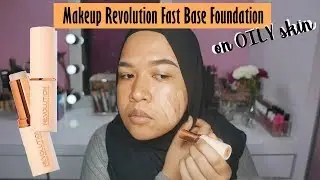 Тональный крем Makeup Revolution Fast Base Foundation | Отзыв о применении на жирной коже