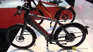 2017 Stromer ST2S Electric City Bike - Walkaround - 2016 Interbike Las Vegas