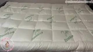 Unwrapping & Testing Ultra Soft Bamboo Mattress Topper - Cooling Comfort for Hot Sleepers