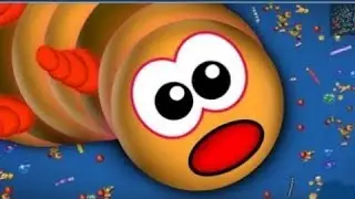 24 January 2025, 🐍WORMSZONE.IO | GIANT SLITHER SNAKE TOP 10 / Epic Worms Zone Best Gameplay! |Agra
