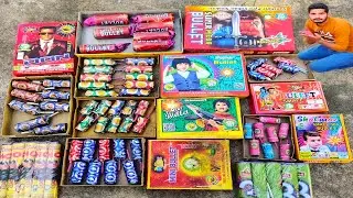 Crackers Testing video 2025 | Bullet Bomb Crackers Testing 2025 | Diwali Crackers Testing 2025