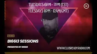 Bi66i3 Sessions #92  - Techno (Peak-Vocals) - Live on Club Ready Radio