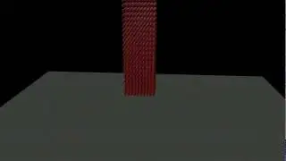 Cinema 4D Mograph Test Preview Falling Cubes