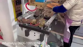 Semi Automatic Metal Small Flat Fan Guard Making Machine Production Line 3 in 1