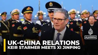 UK PM Keir Starmer meets China's Xi Jinping for talks on partnership
