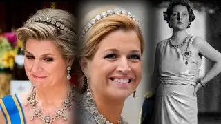 👑 DIAMOND BANDEAU: The Queen's Favorite Tiara for Holland's Rulers! 💎👑
