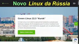 NOVA DISTRO RUSSA Green Linux base Linux Mint. Vem com Yandex, Wine, VLC e apps mais usados.