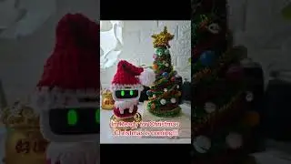 aibi is ready for christmas #emo #aibi #emopet #aibipet #desktoppet #pocketpet#livingai