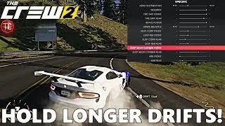 The Crew 2: PC - How To Hold LONGER DRIFTS! PRO SETTINGS!