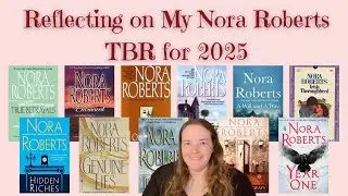 Reflecting on My Nora Roberts TBR for 2025! 🦮