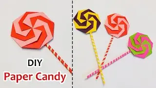 How to Make a Paper Candy at Home | DIY Mini Paper Candy Idea | Easy Origami Paper Craft Idea | 306