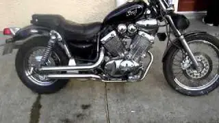 Yamaha virago motad exhaust